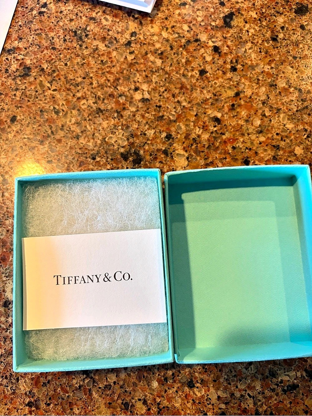 Tiffany & Co. Jewelry Presentation Box in Blue Like New